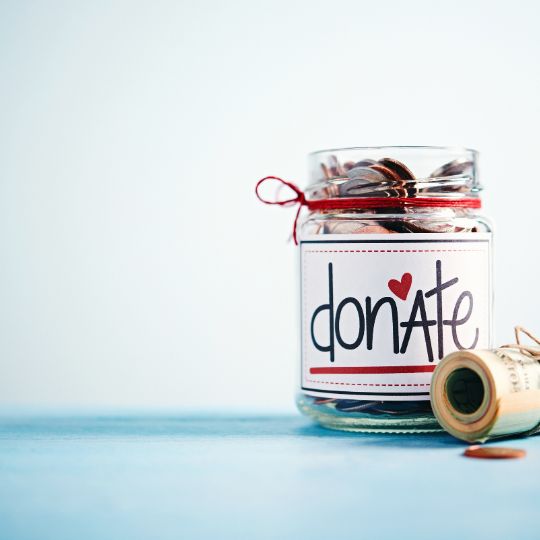 donation jar